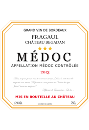 Vin rouge « 3 étoiles » AOC Médoc