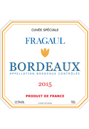 Vin rouge « Chevalier » AOC Bordeaux
