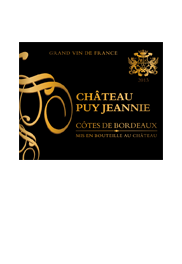 French fragaul Château Puy Jeannie 2013, AOC red wine